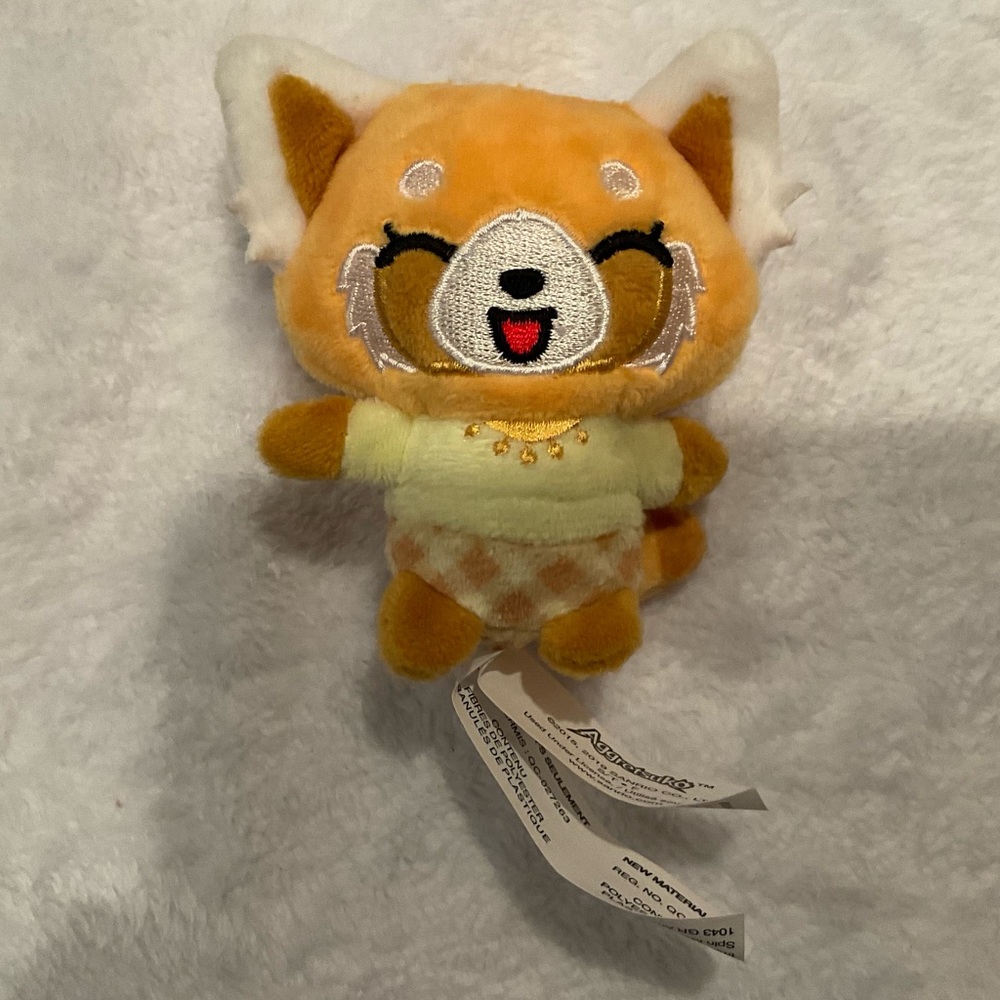 Aggretsuko Retsuko Casual Outfit GUND Sanrio Blind Box Series #1 Miniature Plush